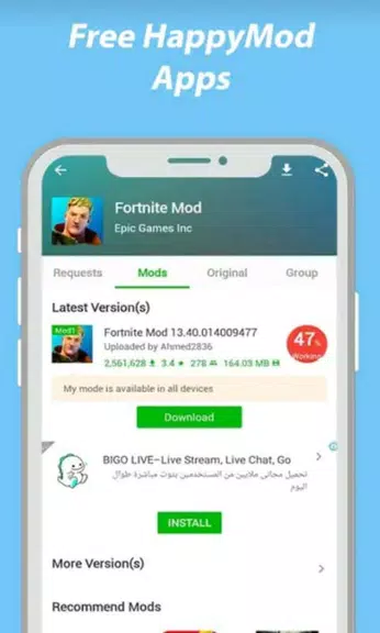 FREE HAPPY MOD TIPS - HAPPY MOD HAPPY APPS GUIDE Captura de tela 1