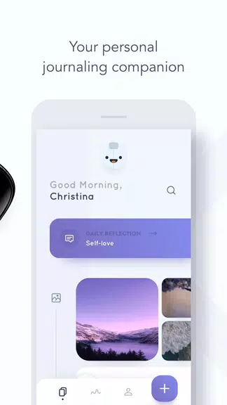 Schermata Reflectly: Mood Tracker Diary 2