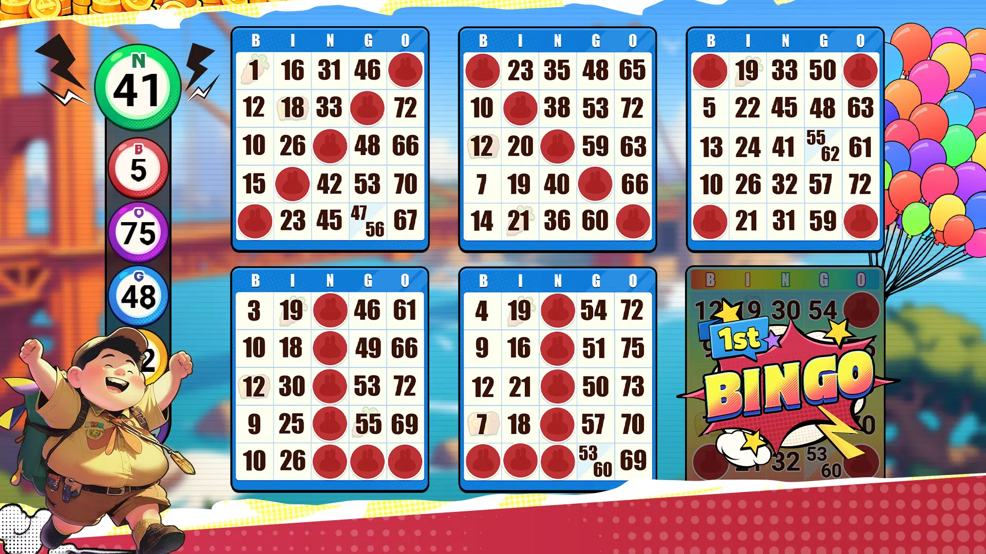 Bingo Up: Love Adventure Bingo Ảnh chụp màn hình 1