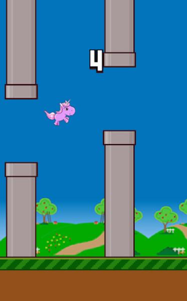 Flappy Unicorn Screenshot 3