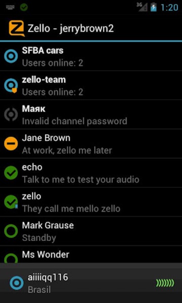 Zello Walkie Talkie ภาพหน้าจอ 3