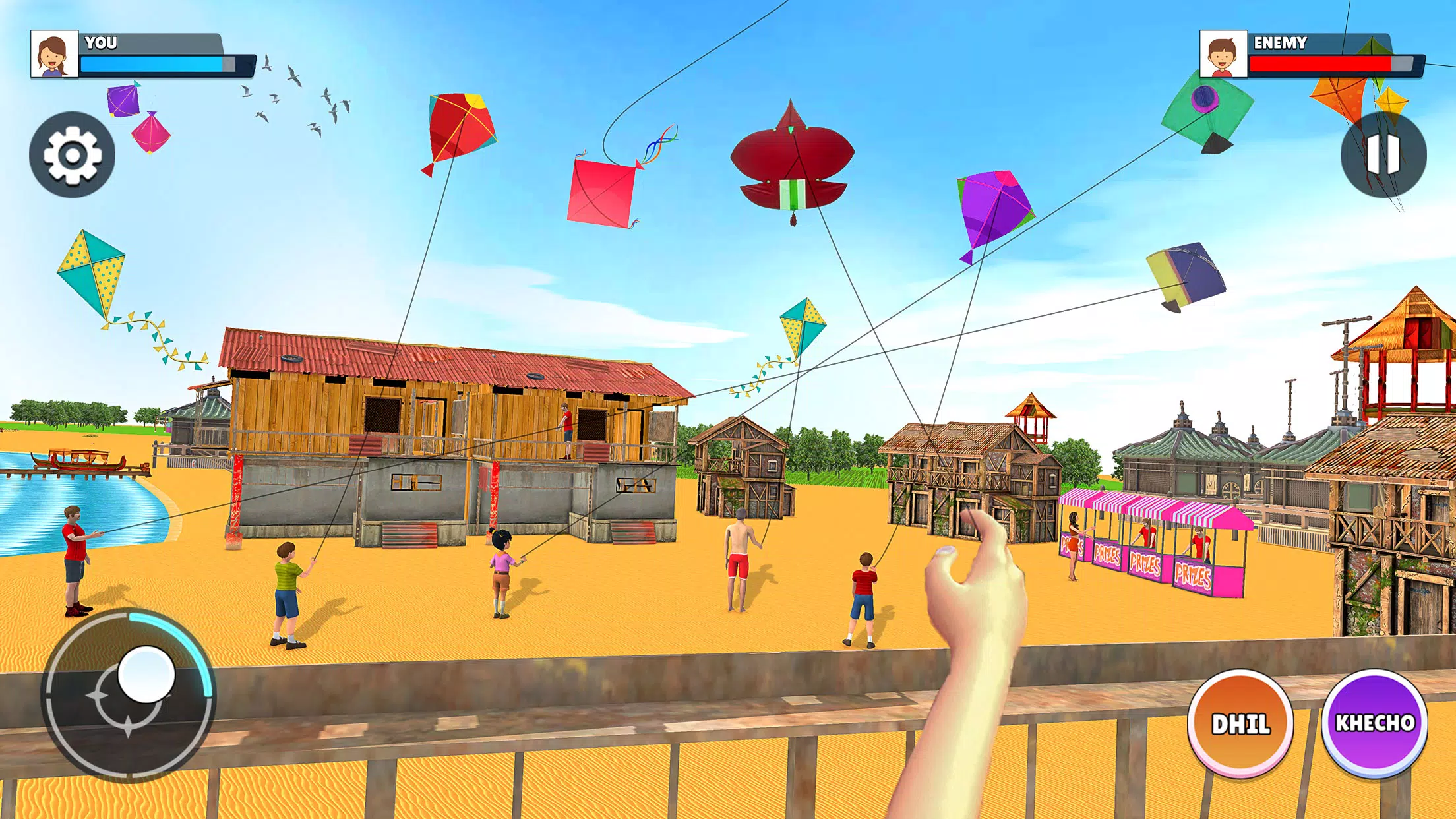 Kite Flying 3D - Pipa Combate স্ক্রিনশট 2