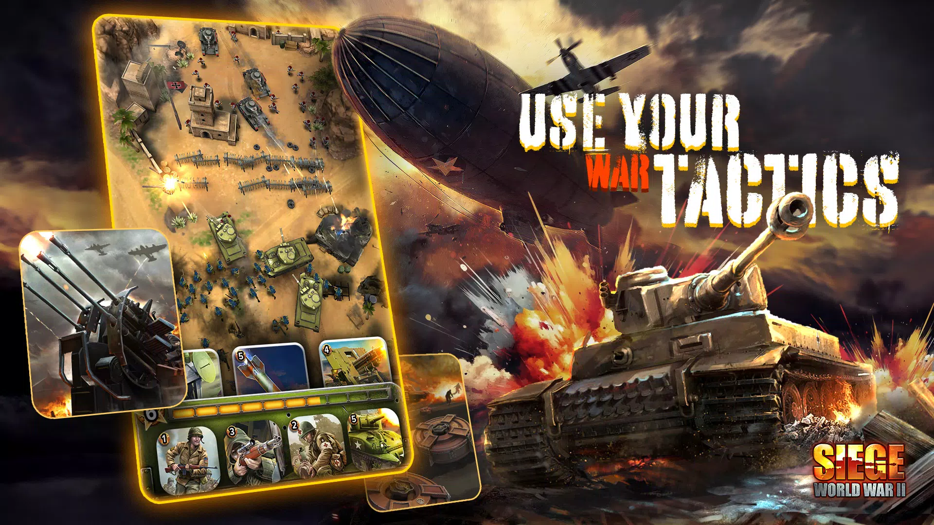 Schermata SIEGE: World War II 1