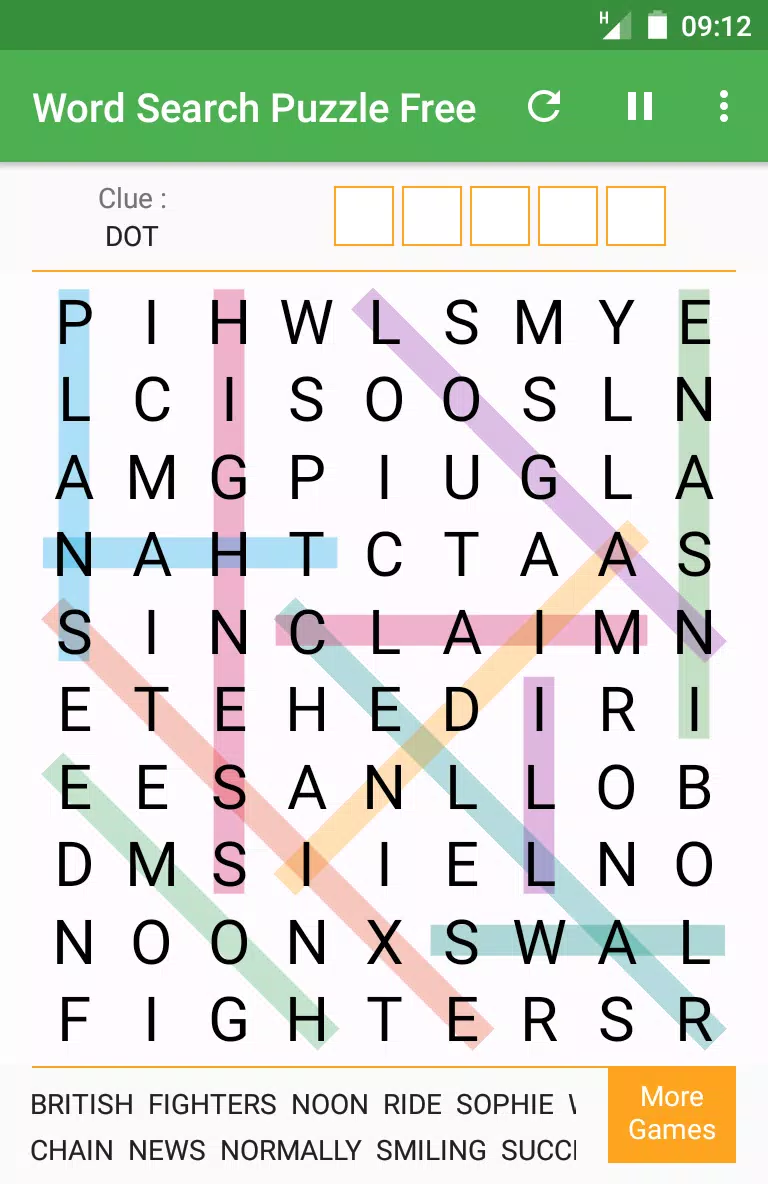 Schermata Word Search - Word Puzzle Game 2