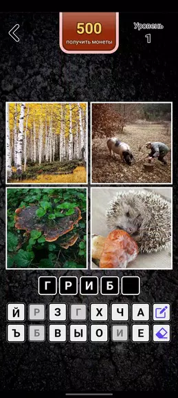 Schermata 4 картинки - Угадай слово 0