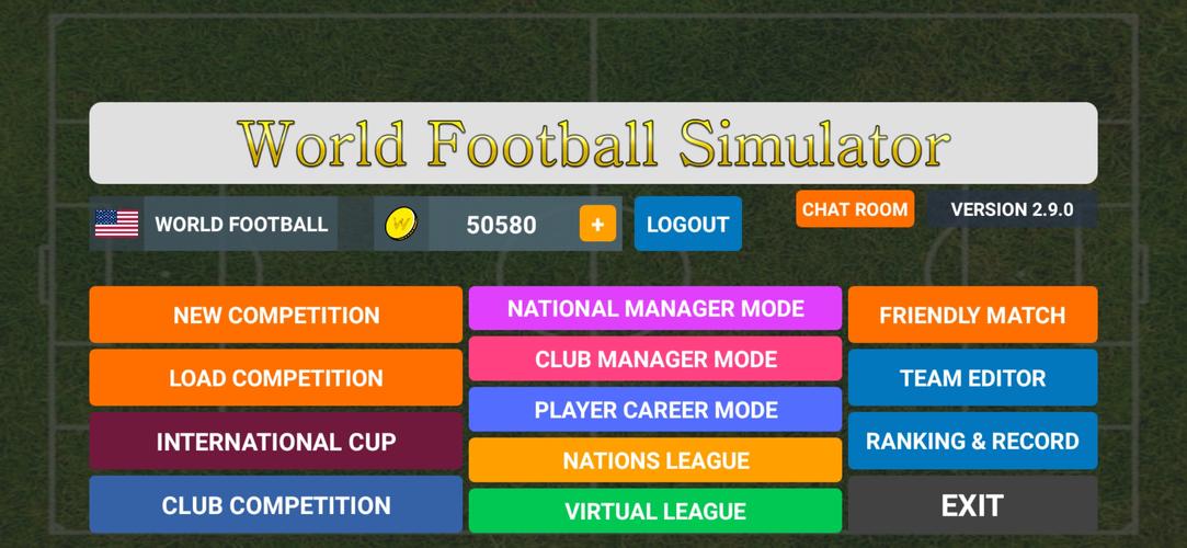 World Football Simulator Screenshot 0