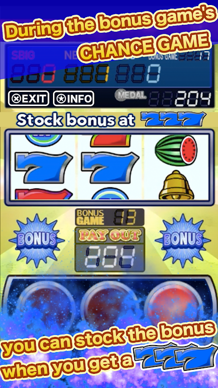 Slots【1G combo】Japanese Free Pachi-Slot game স্ক্রিনশট 0