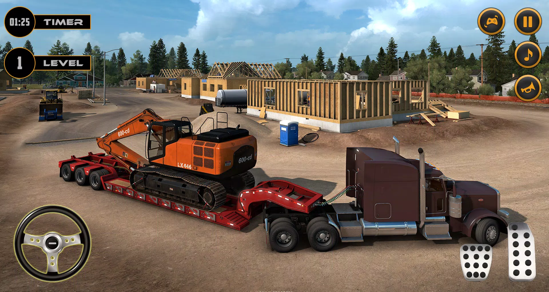 Schermata Real Excavator Simulator Games 1