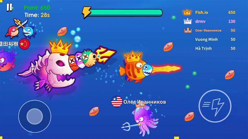 Sword Shark.io - Hungry Shark ภาพหน้าจอ 1