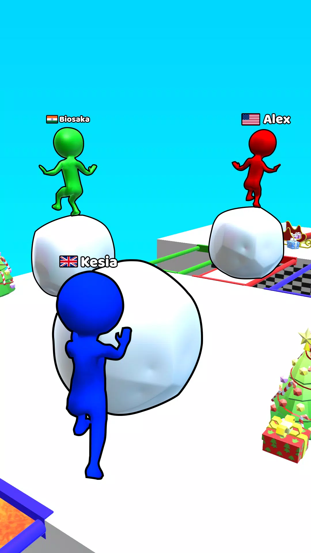 Snow Race Screenshot 3