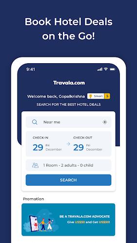 Travala.com: Hotels & Flights Schermafbeelding 0