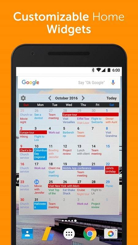 Calendar+ Schedule Planner Скриншот 0