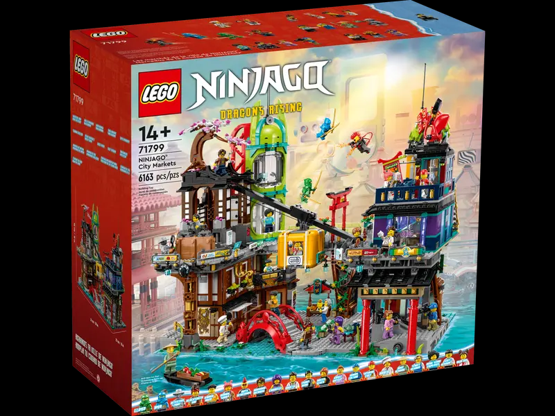 Mercados da cidade de LEGO Ninjago