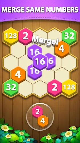 Hexa Block Puzzle - Merge! Screenshot 2