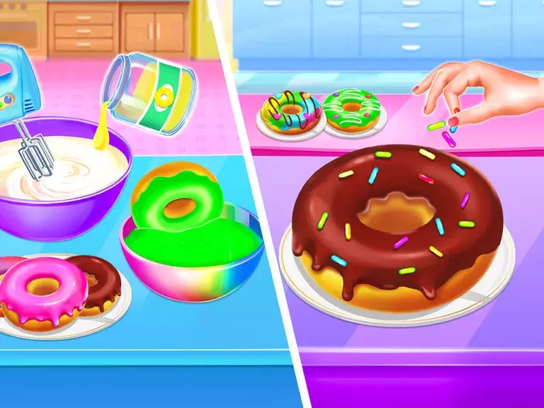 Make Donuts Game - Donut Maker Capture d'écran 0