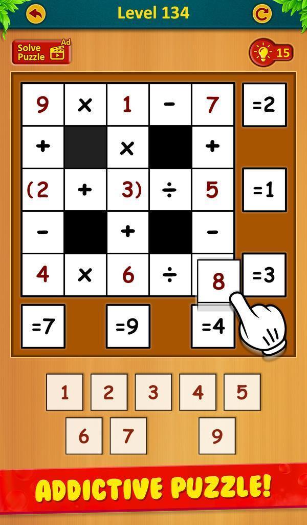 Math Puzzle Game - Math Pieces Captura de pantalla 2