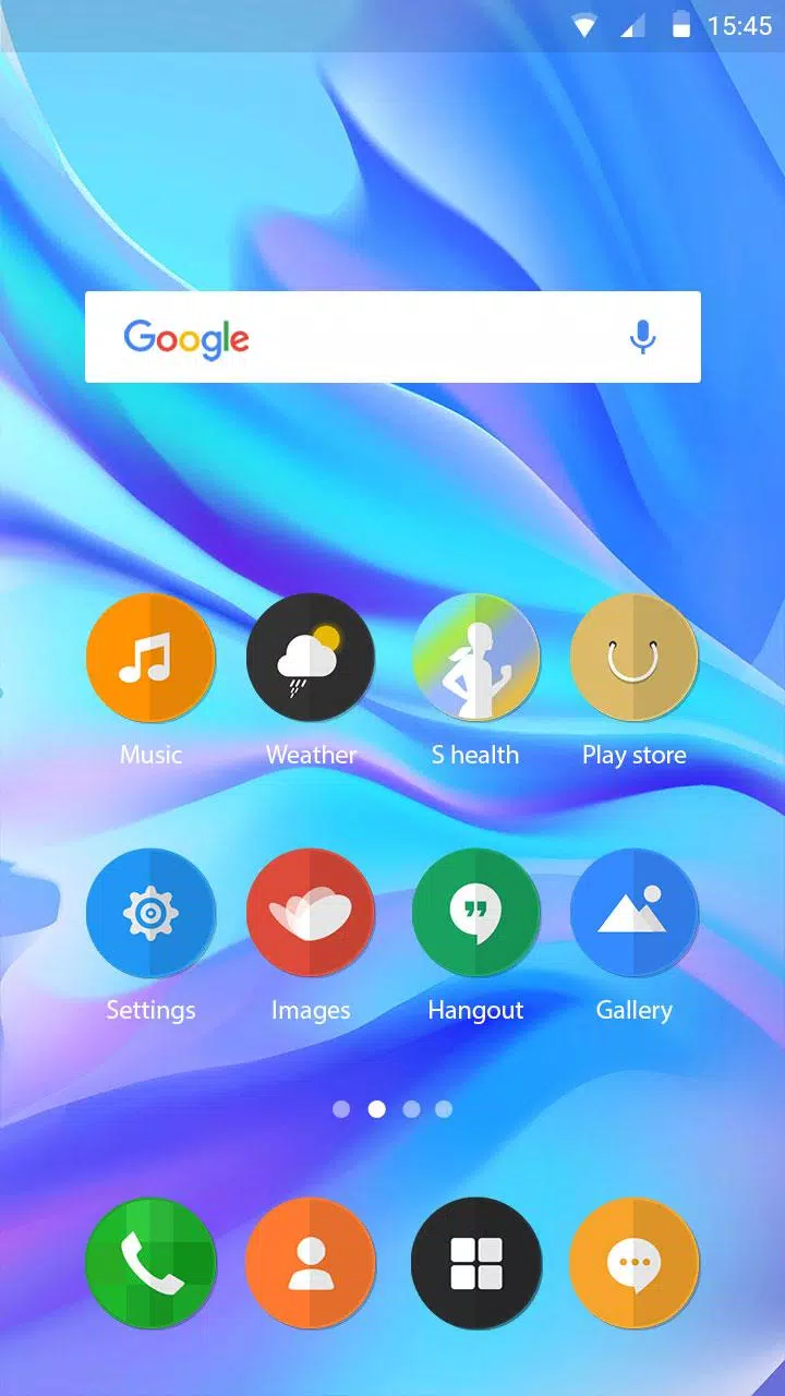 Samsung Galaxy A90 5G Launcher Capture d'écran 3