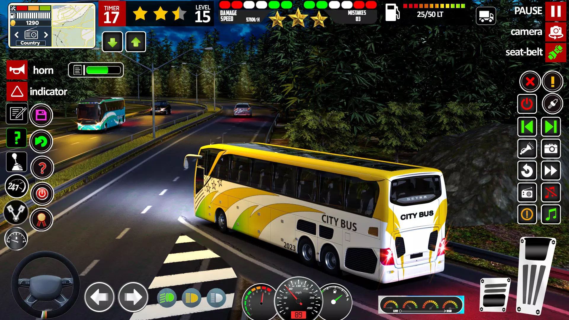 Bus Games City Bus Simulator ဖန်သားပြင်ဓာတ်ပုံ 3