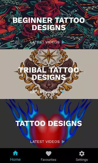 Schermata Learn to Draw Tattoo 1