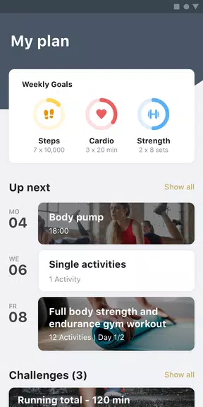 MyPersonalTrainer - FitnessApp应用截图第0张