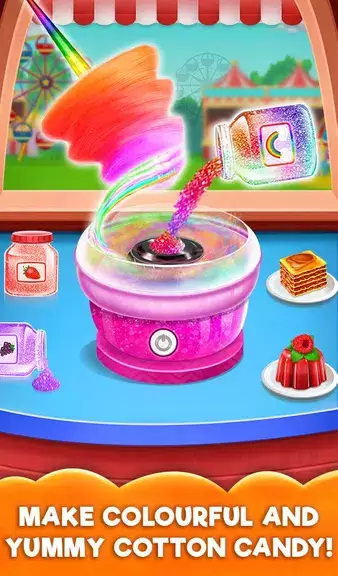 Cotton Candy Shop: Candy Maker Скриншот 0