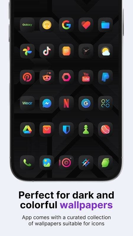 Athena Dark Icon Pack Screenshot 1