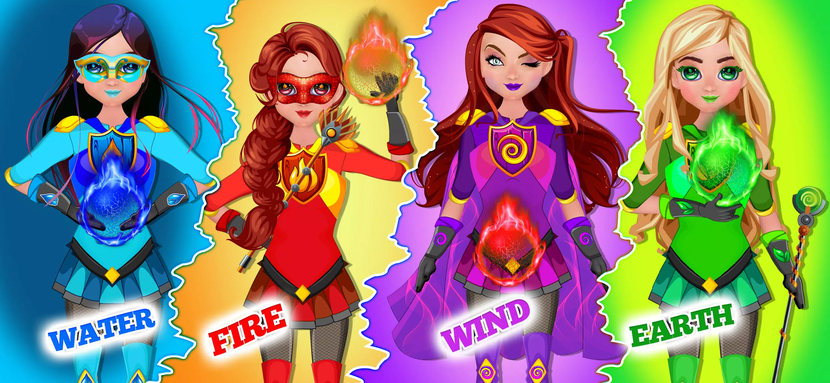 Super hero Girls: Power Games Скриншот 0
