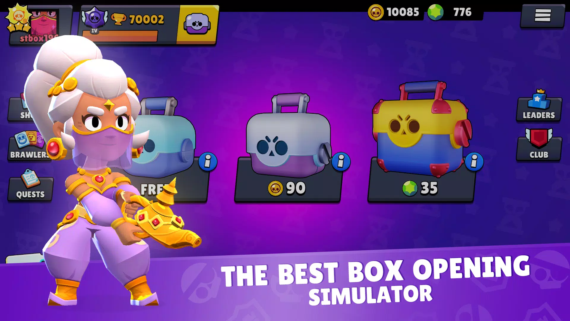 Star Box Simulator Captura de tela 0