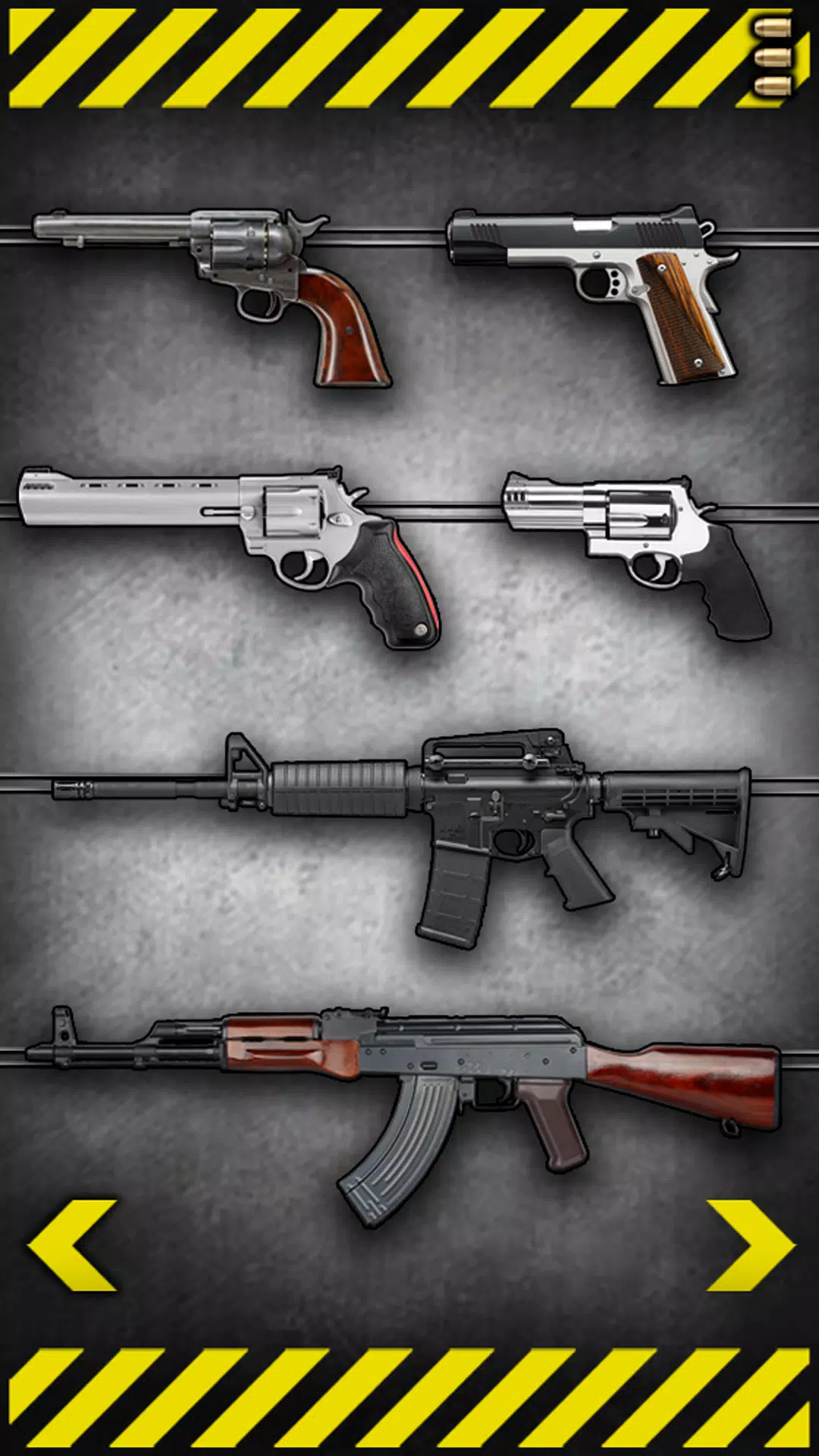 Fire Weapons Simulator ဖန်သားပြင်ဓာတ်ပုံ 0