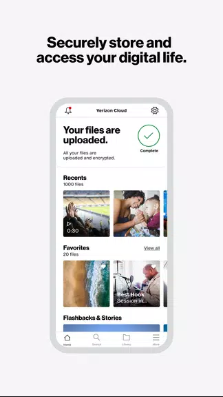 Verizon Cloud Captura de tela 0