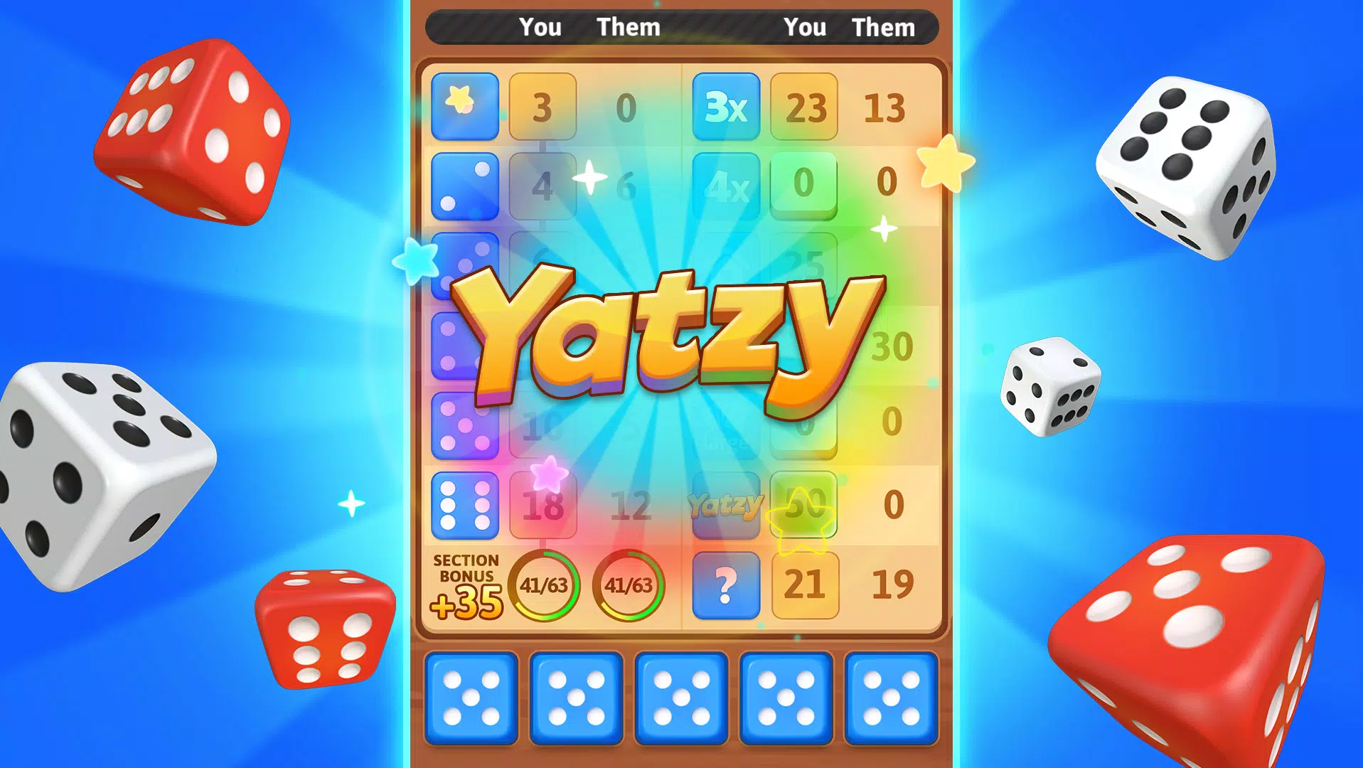 Yatzy Blitz Capture d'écran 2