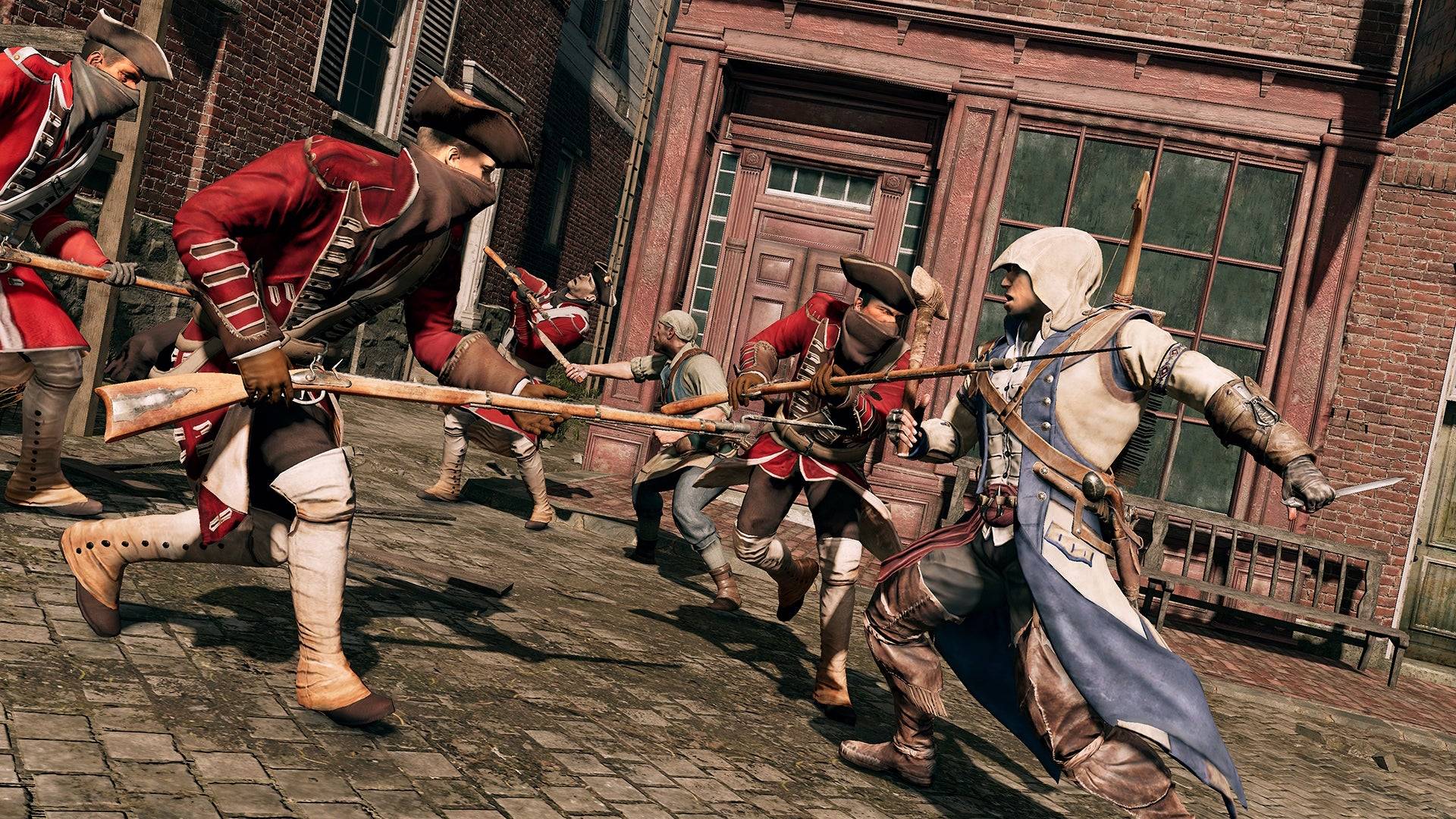 過小評価されているAC3は、シリーズのゲームプレイとストーリーの最高のバランスを特徴としています。 |画像クレジット：Ubisoft