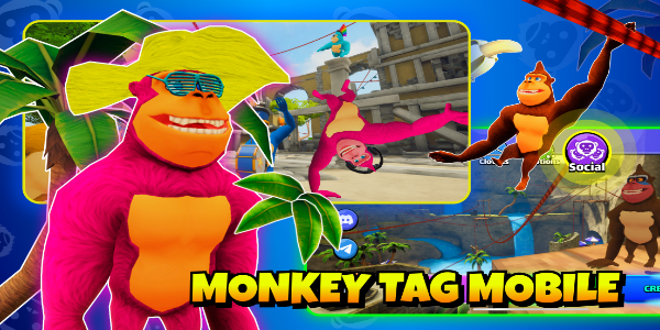 Monkey Mobile Arena
</p>การอัปเดตล่าสุดของเรานำเสนอเนื้อหาใหม่ที่น่าตื่นเต้น! เวอร์ชัน 3.2 ประกอบด้วย:<p>
</p><p>อุปกรณ์เสริมศีรษะ ลำตัว และใบหน้าแบบใหม่เพื่อการปรับแต่งที่ดียิ่งขึ้น</p><ul>ปรับปรุงการเชื่อมต่อในโหมด 