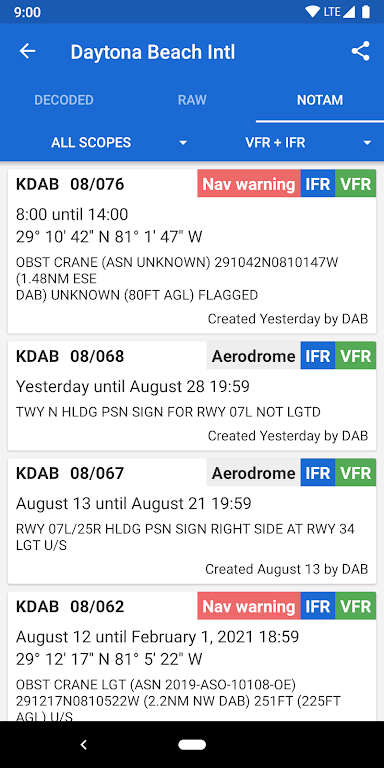 Avia Weather – METAR & TAF Mod Captura de pantalla 3