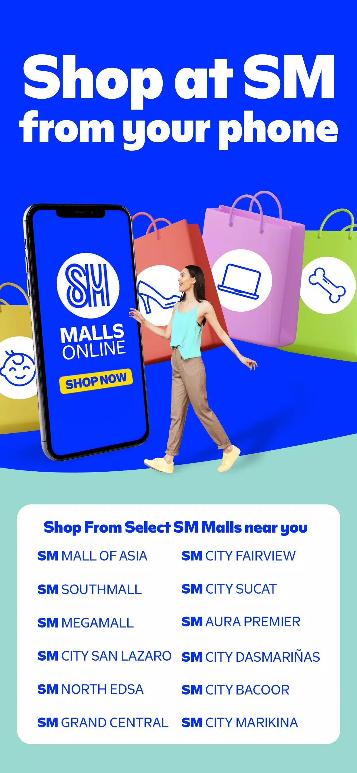 SM Malls Online Ảnh chụp màn hình 0