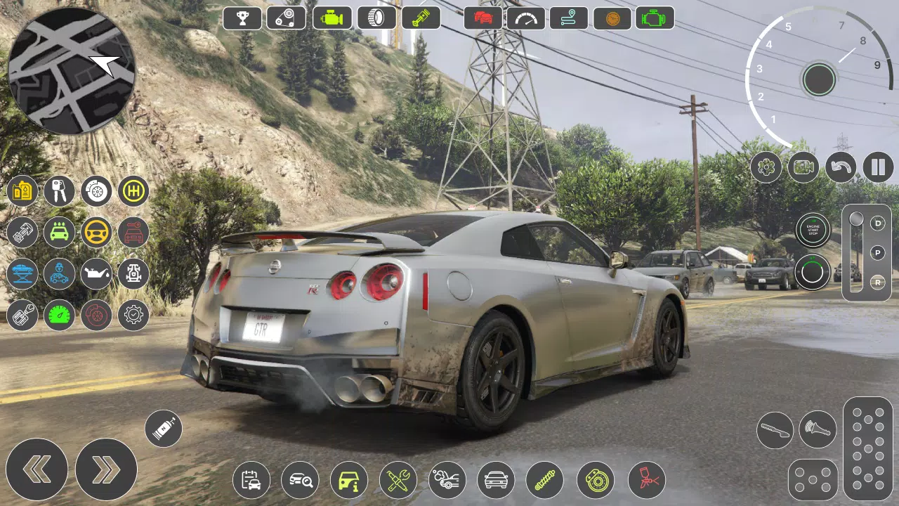 GT-R Car Race Captura de tela 2