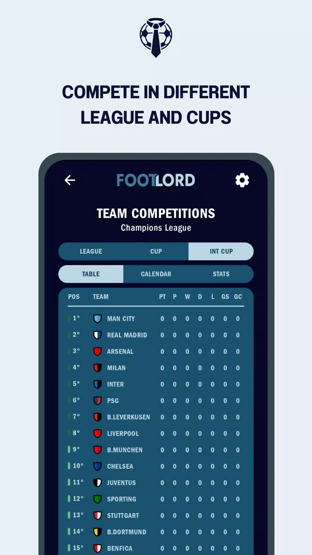 Schermata FootLord 0