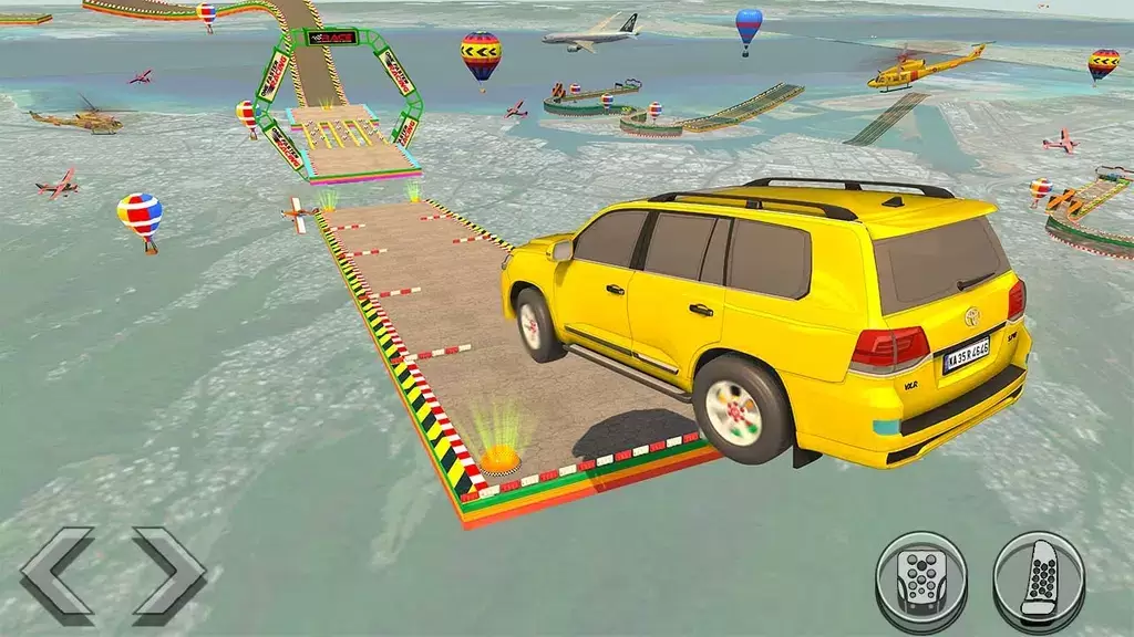 Schermata Mega Ramp Car Stunt Racing 3d 1