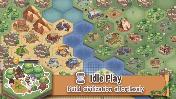 "Pixel Civilization : Pomodoro 개발자의 Age의 시대에 의해 만들어진 유휴 게임 출시"
