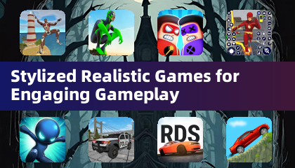 Giochi realistici stilizzati per coinvolgere il gameplay