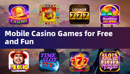 Jogos de Cassino Móvel Gratuitos e Divertidos