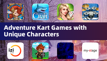 具有獨特角色的冒險卡車遊戲