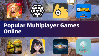 인기 있는 온라인 멀티플레이어 게임